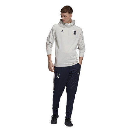 Sweat à capuche Juventus track blanc 2020/21