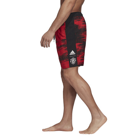 Short de bain Manchester United rouge noir 2020/21