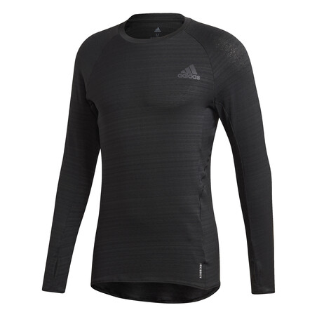 T-shirt manches longues adidas runner noir