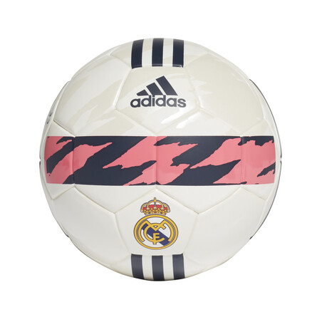 Mini ballon Real Madrid blanc rose 2020/21