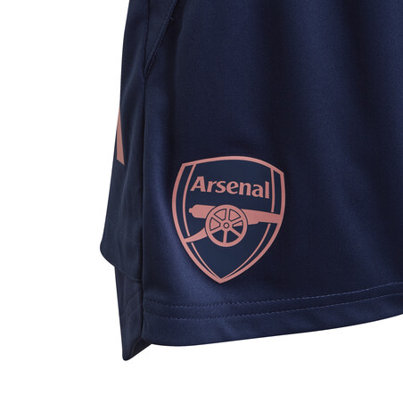 Short entraînement junior Arsenal bleu 2020/21