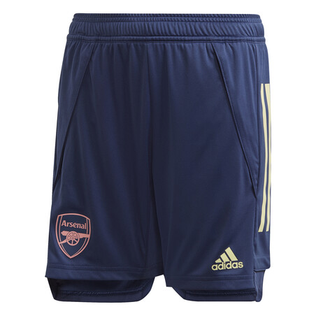 Short entraînement junior Arsenal bleu 2020/21