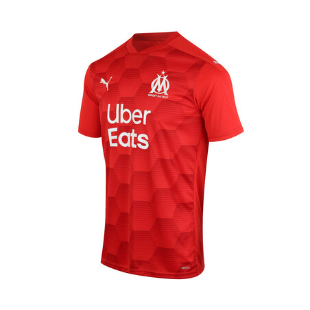 Maillot Gardien manches courtes OM rouge 2020/21