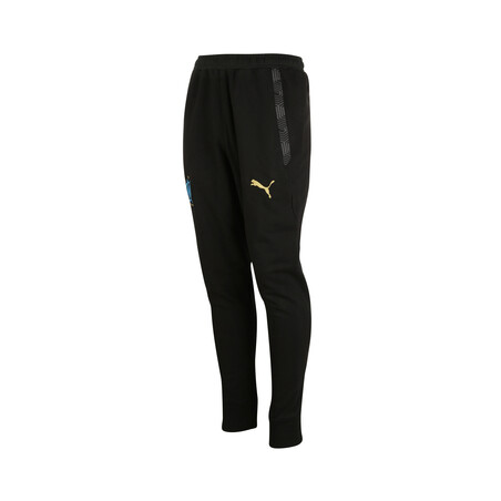 Pantalon survêtement OM molleton noir 2020/21