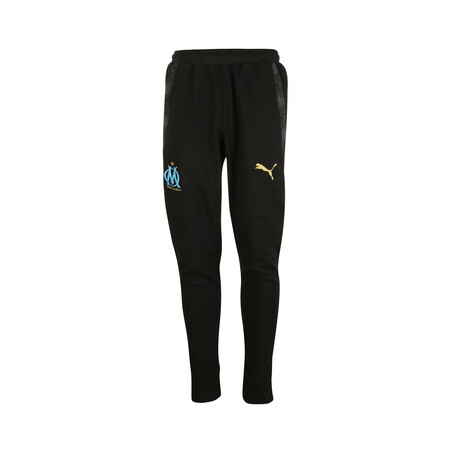 Pantalon survêtement OM molleton noir 2020/21