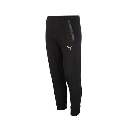Pantalon survêtement junior OM molleton noir 2020/21