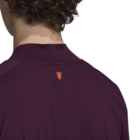 Sweat zippé Manchester United Europe violet 2020/21