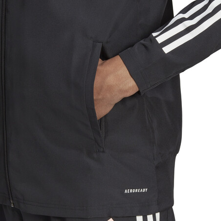 Veste entraînement Arsenal Europe noir rose 202/21