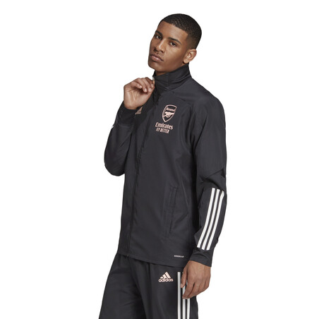 Veste entraînement Arsenal Europe noir rose 202/21