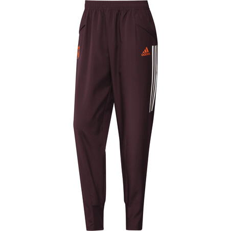 Pantalon entraînement Real Madrid Europe rouge 2020/21