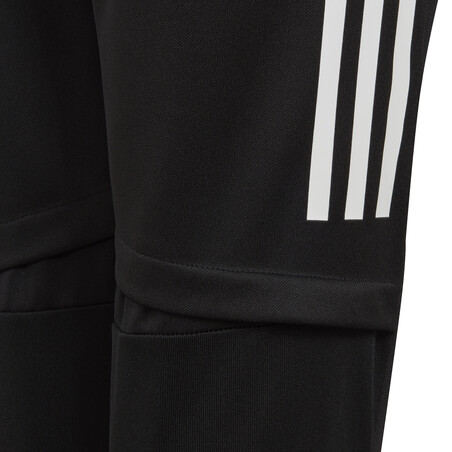 Pantalon survêtement junior Real Madrid noir rose 2020/21