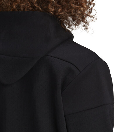 Veste survêtement Real Madrid ZNE noir rose 2020/21