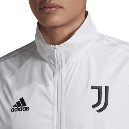 Veste survêtement Juventus Anthem blanc orange 2020/21