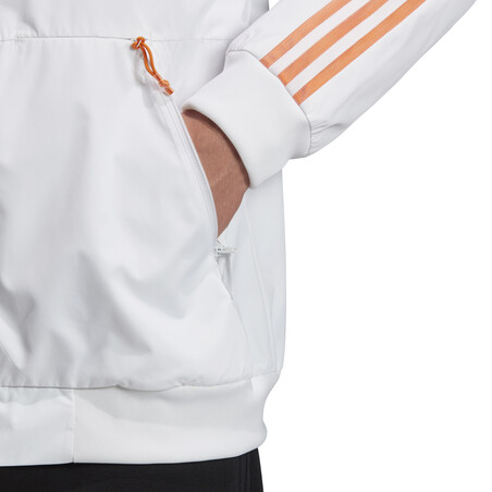 Veste survêtement Juventus Anthem blanc orange 2020/21