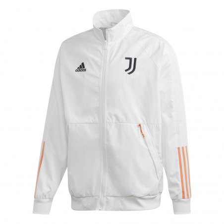 Veste survêtement Juventus Anthem blanc orange 2020/21