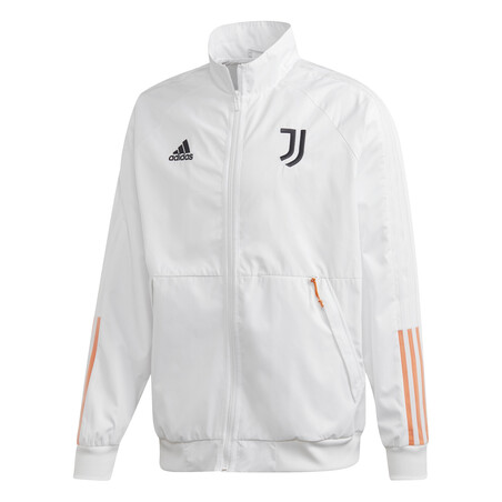 Veste survêtement Juventus Anthem blanc orange 2020/21