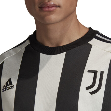Maillot manches longues Juventus ICON noir blanc 2020/21