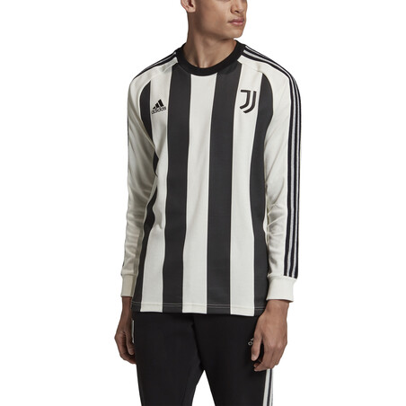 Maillot manches longues Juventus ICON noir blanc 2020/21