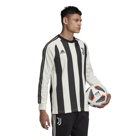 Maillot manches longues Juventus ICON noir blanc 2020/21