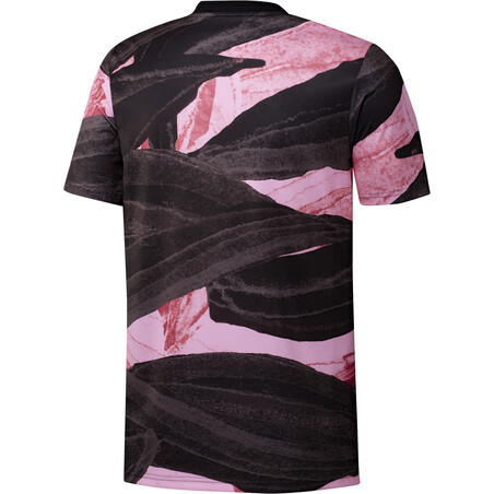 Maillot avant match Juventus noir rose 2020/21
