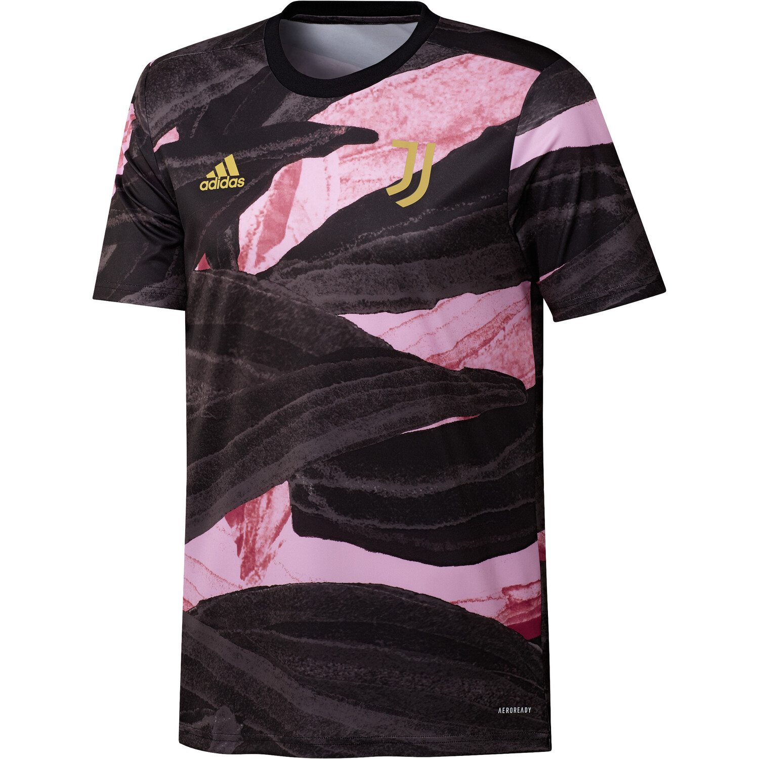 Maillot avant match Juventus noir rose 2020/21 sur Foot.fr