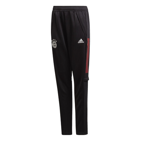 Pantalon survêtement junior Bayern Munich noir rouge 2020/21