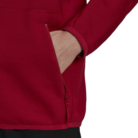 Veste survêtement Arsenal ZNE rouge blanc 2020/21
