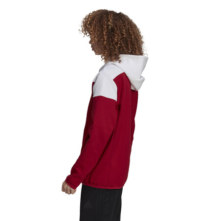 Veste survêtement Arsenal ZNE rouge blanc 2020/21