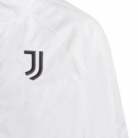 Veste survêtement junior Juventus Anthem blanc orange 2020/21