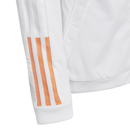 Veste survêtement junior Juventus Anthem blanc orange 2020/21