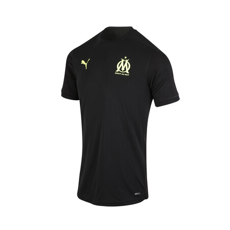 Maillot entraînement OM noir jaune 2020/21