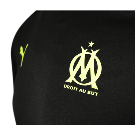 Maillot entraînement OM noir jaune 2020/21
