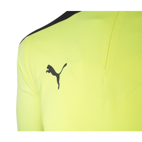 Sweat zippé OM jaune noir 2020/21