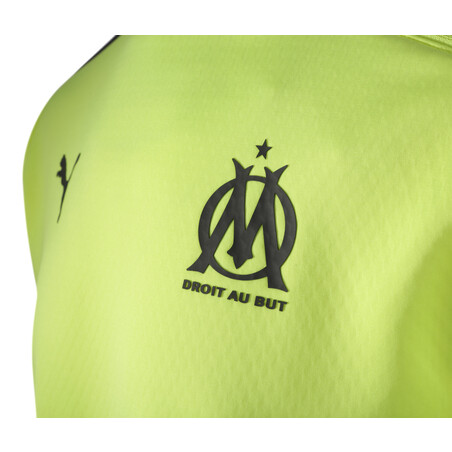 Sweat zippé OM Fleece jaune 2020/21