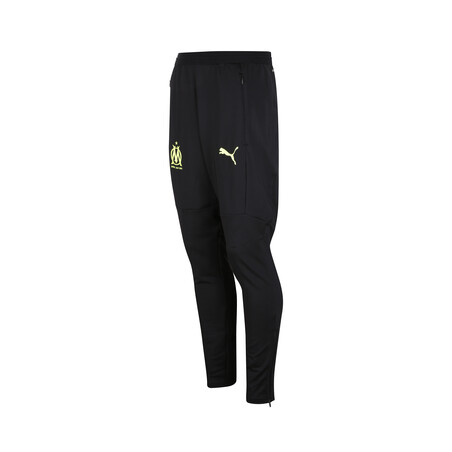 Pantalon survêtement OM noir jaune 2020/21