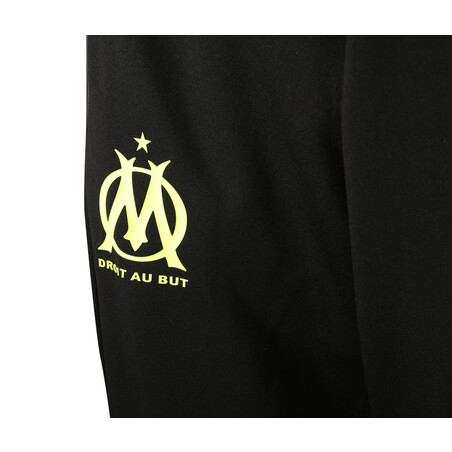 Pantalon survêtement OM noir jaune 2020/21