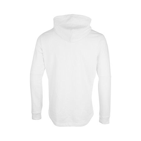 Sweat zippé junior OM molleton blanc 2020/21