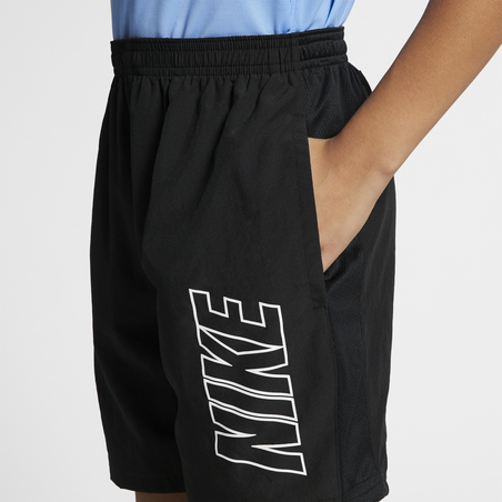 Short entraînement junior Nike Academy noir blanc