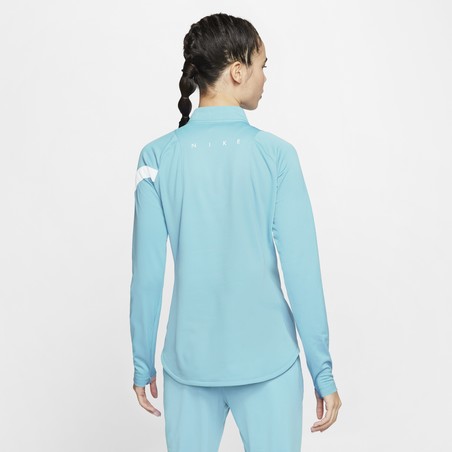 Sweat zippé Femme Nike bleu ciel