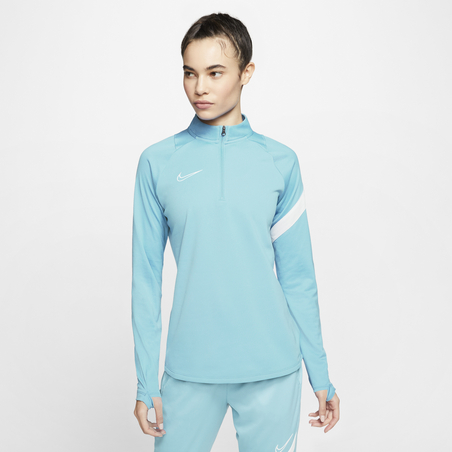 Sweat zippé Femme Nike bleu ciel