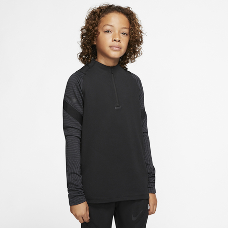 Sweat zippé junior Nike Strike noir