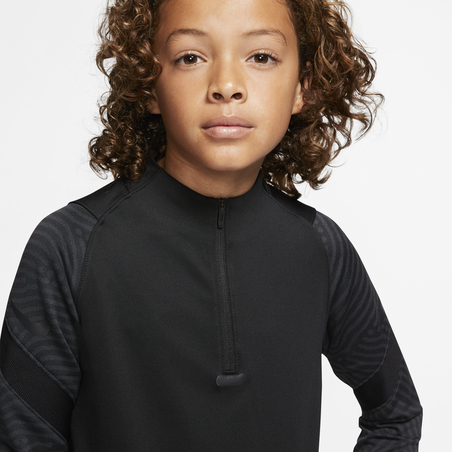 Sweat zippé junior Nike Strike noir