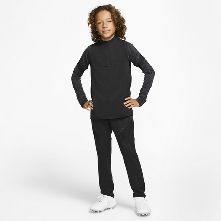 Sweat zippé junior Nike Strike noir