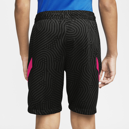 Short entraînement junior Nike Strike noir rose