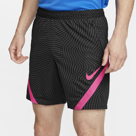 Short entraînement Nike Strike noir rose