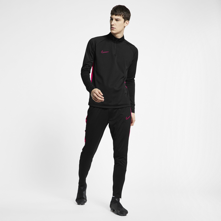 Pantalon survêtement Nike Academy noir rose