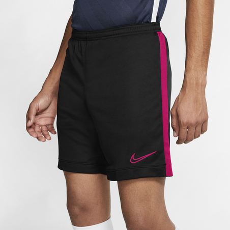 Short entraînement Nike Academy noir rose