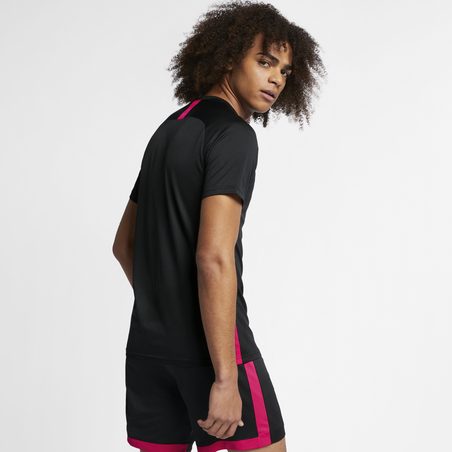 Maillot entraînement Nike Academy noir rose