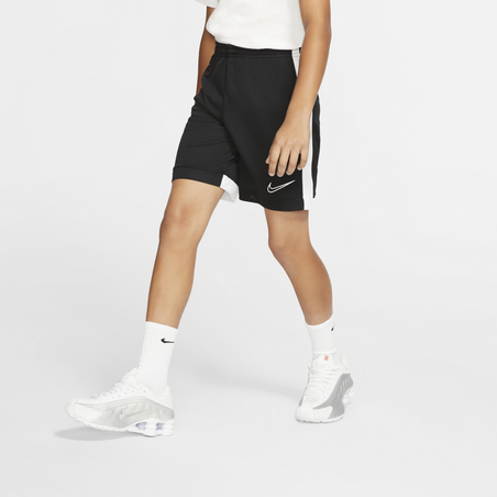 Short entraînement junior Nike Academy noir blanc