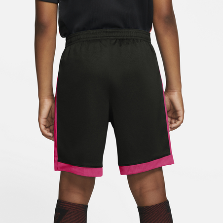 Short entraînement junior Nike Academy noir rose